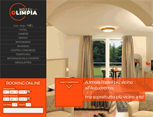 Tablet Screenshot of hotelolimpia.com